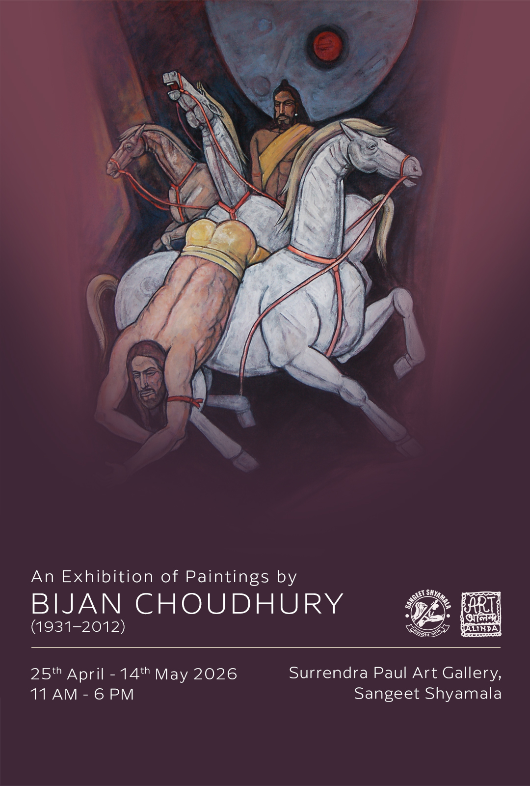 An Exhibition of Paintings by Bijan Choudhury
